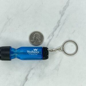 WesBanco Advertising Flashlight Keychain Keyring
